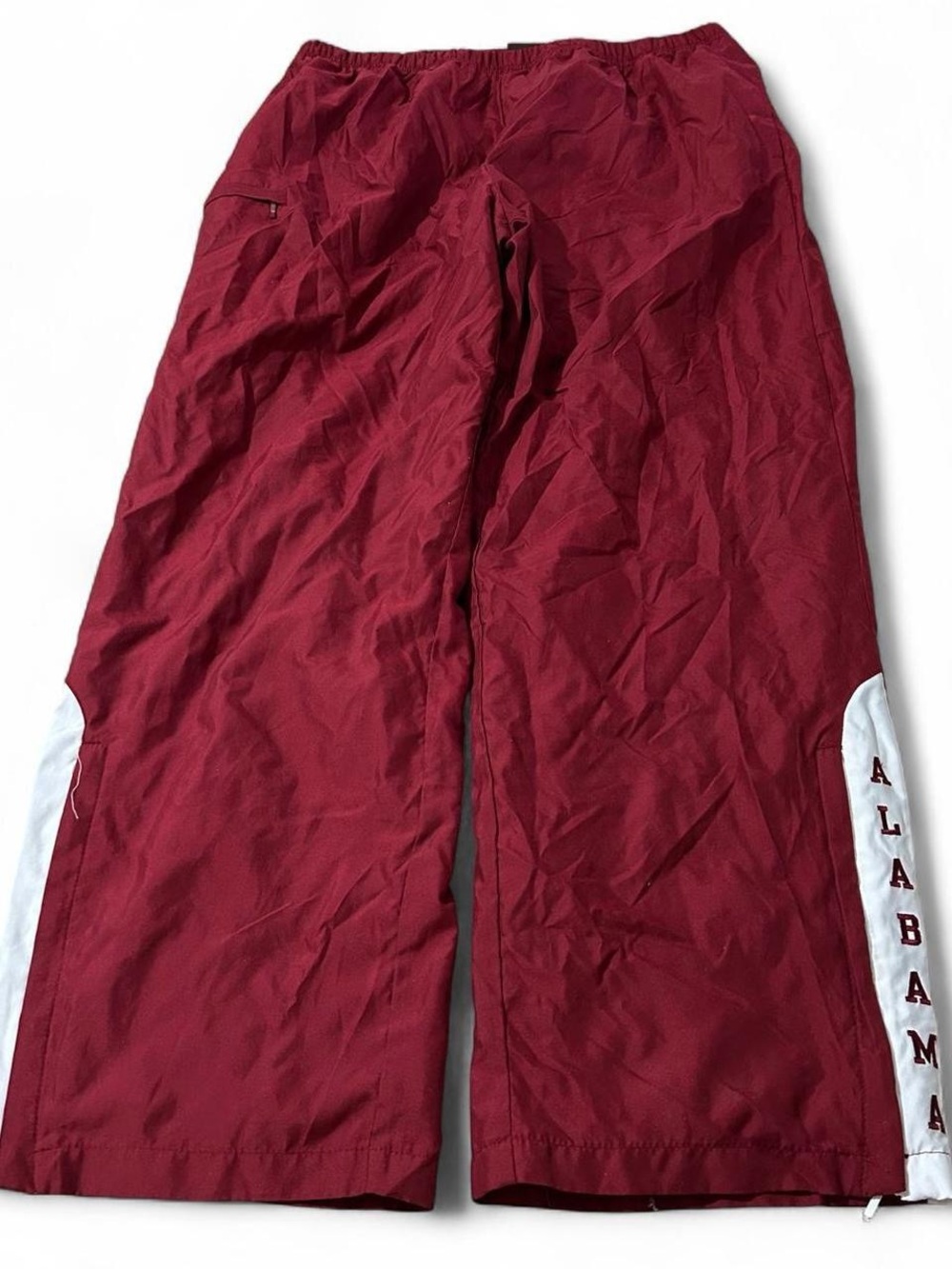 Vintage Y2K Women’s Red Oak Alabama Crimson Tide Baggy Track Pants XL